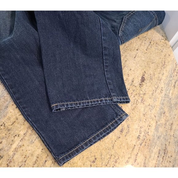 Levis 514 36x32 Jeans Mens Blue Jeans Slim Straight Leg - Picture 11 of 12